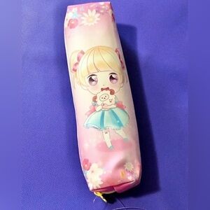 Morning Glory pencil / cosmetic pouch